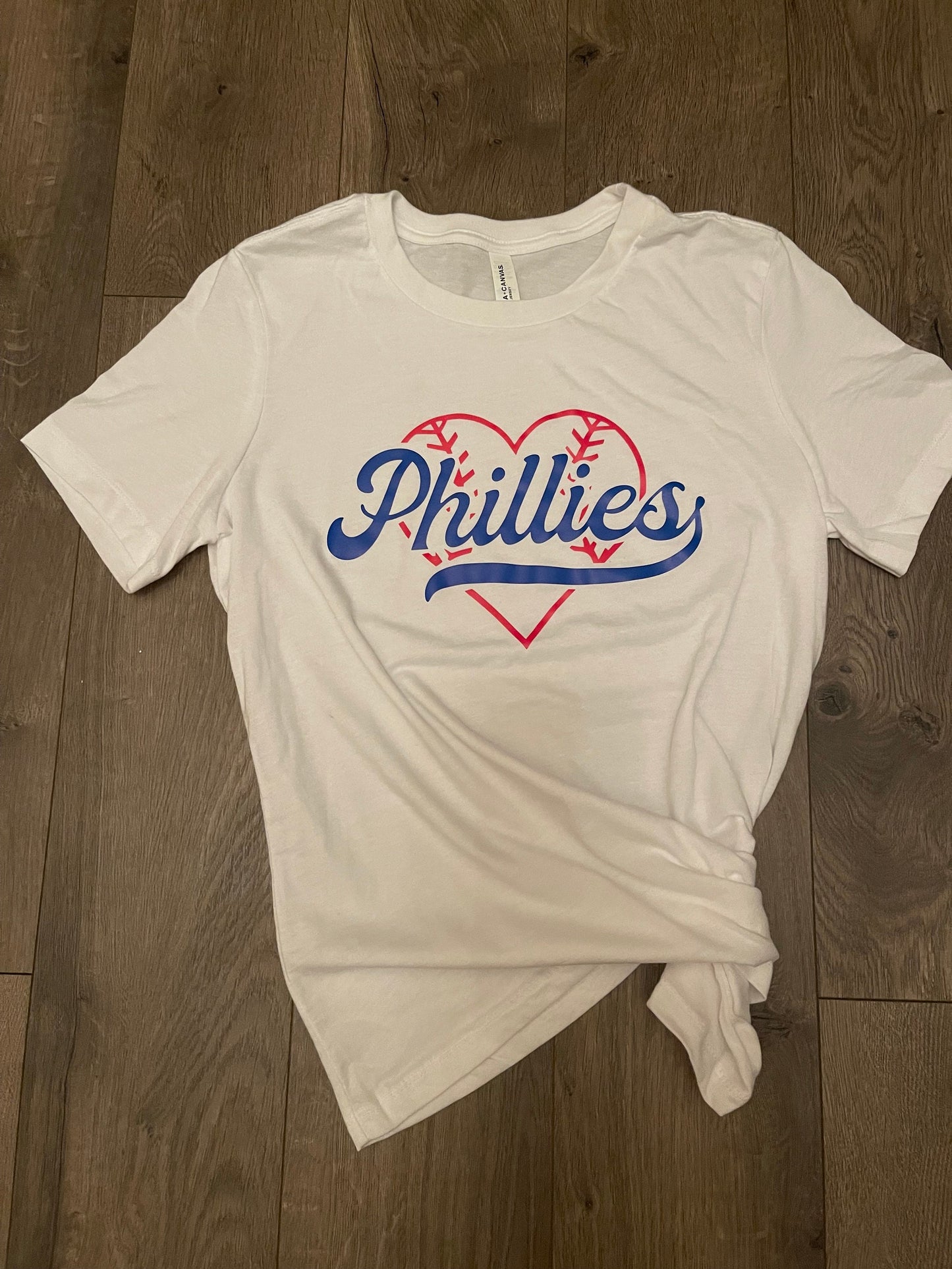 Phillies Shirt / Bella Short Sleeve / MLB Tee / Baseball 2023 / Game Day Shirt